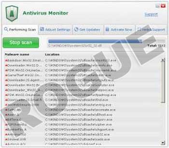 Antivirus Monitor virus