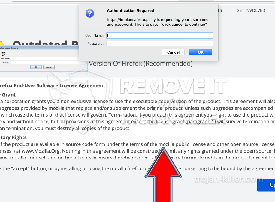 adobe updater trojan