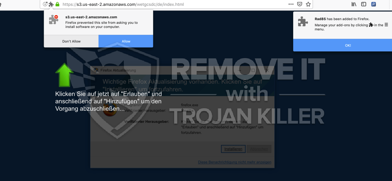 How To Remove S3.us-east-2.amazonaws.com? - Trojan Killer