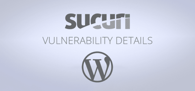 wordpress vulnerability