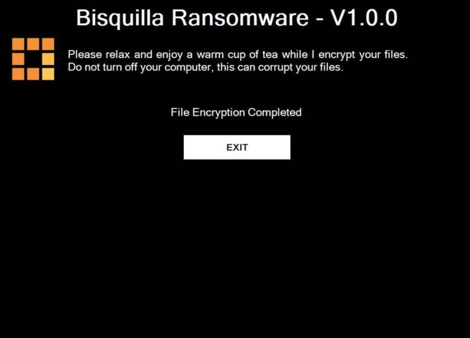 V1.0.0 Bisquilla ransomware