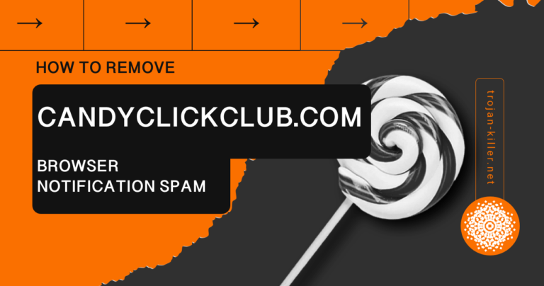 How to Remove Candyclickclub.com Browser Notification Spam
