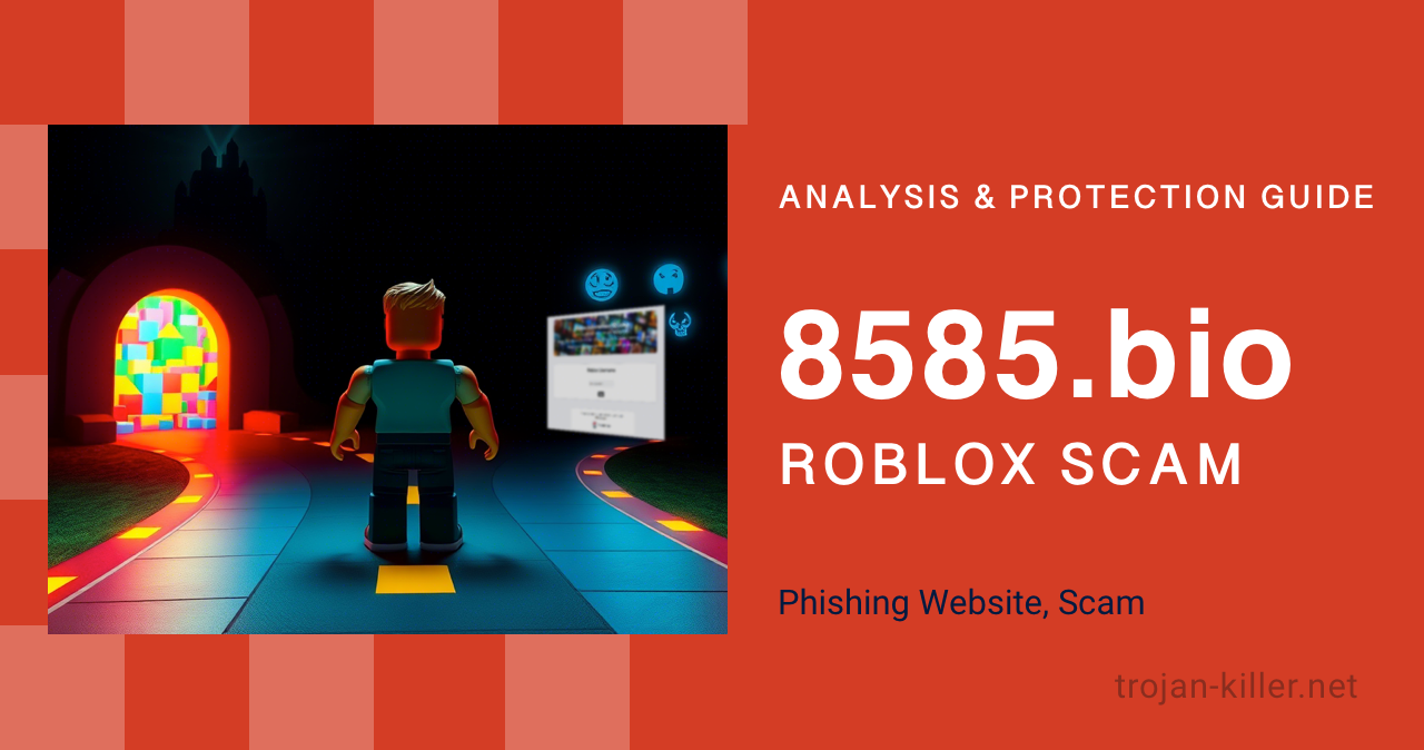 8585.bio Roblox Scam