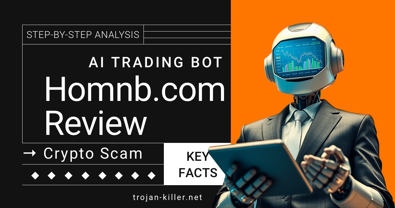 Homnb.com Review AI Trading Bot Crypto Scam