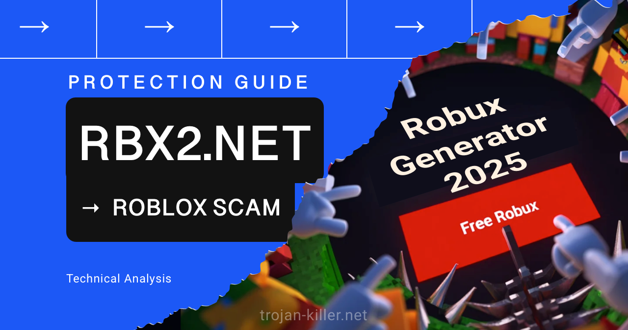 Rbx2.net Roblox Scam Technical Analysis and Protection Guide