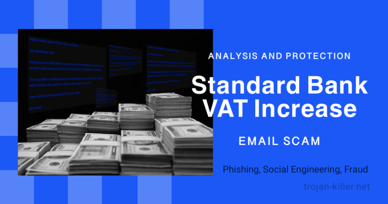 Standard Bank VAT Increase Email Scam Analysis and Protection