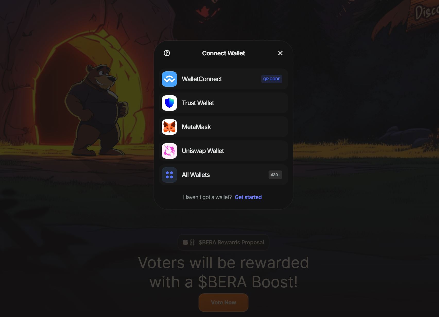 Cryptocurrency wallet security interface showing permission granting screen with warning indicators